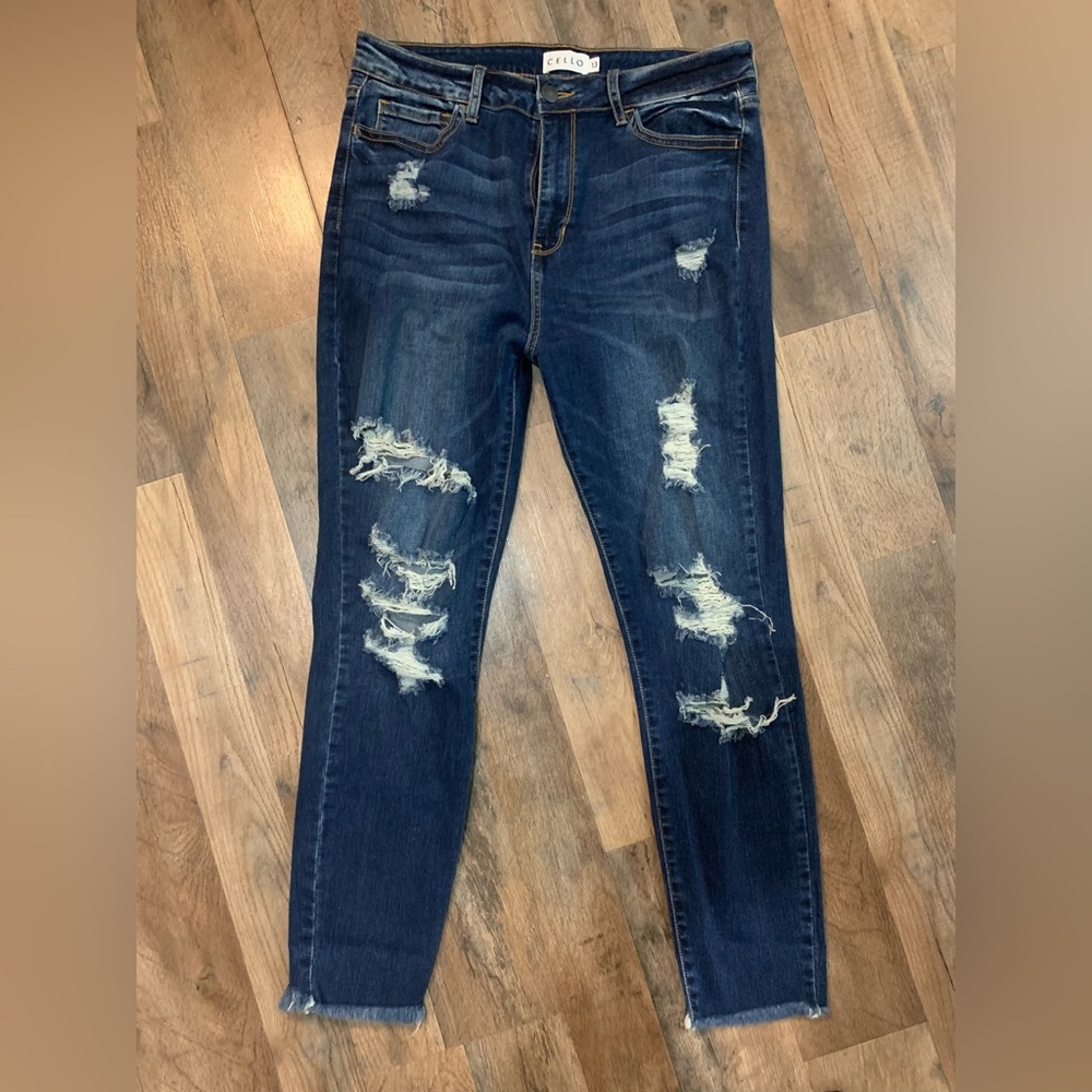 Cello high rise skinny jeans size 13